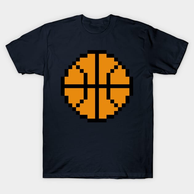 Pixel Basketball T-Shirt by Dashby